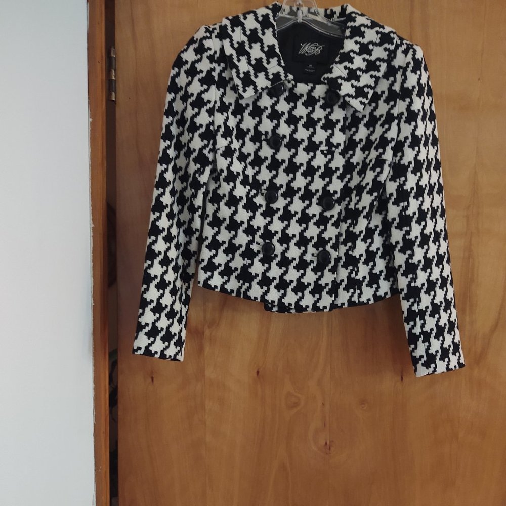 Houndstooth WHBM short jacket